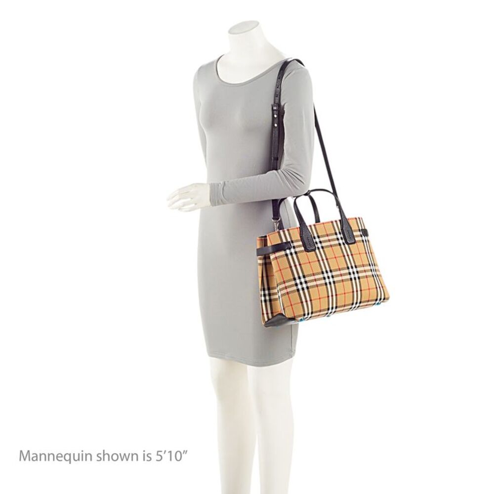Burberry Vintage Check Banner Medium Tote - Picture 5 of 16